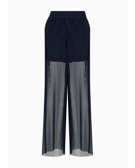 Armani Exchange Blue Fashion Trousers