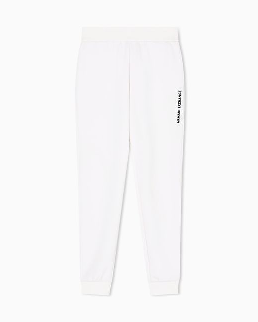 ARMANI EXCHANGE White Sweatpants