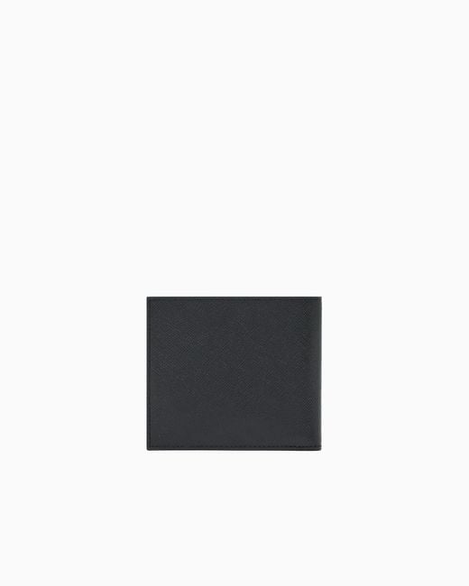 ARMANI EXCHANGE White Bifold Wallet for men