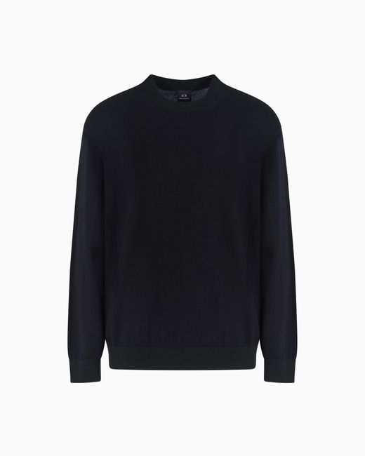 ARMANI EXCHANGE Rollkragenpullover Aus Wollmischung in Blue für Herren