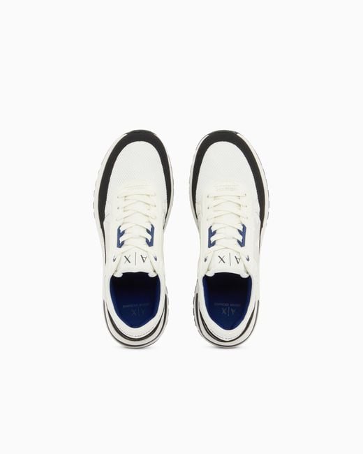 ARMANI EXCHANGE White Sneakers for men