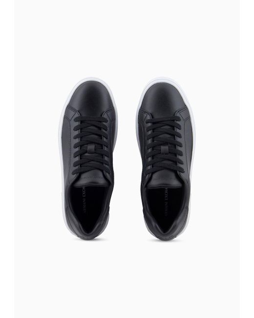 Armani Exchange Black Sneakers
