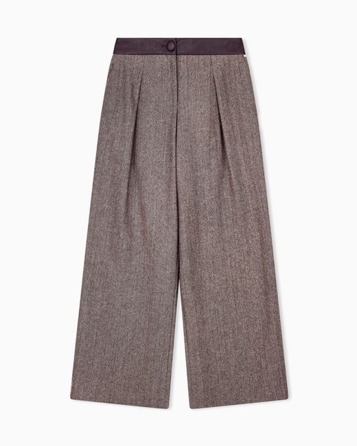 ARMANI EXCHANGE Gray Relaxed Fit Trouser