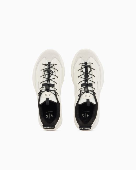 ARMANI EXCHANGE White Sneakers for men