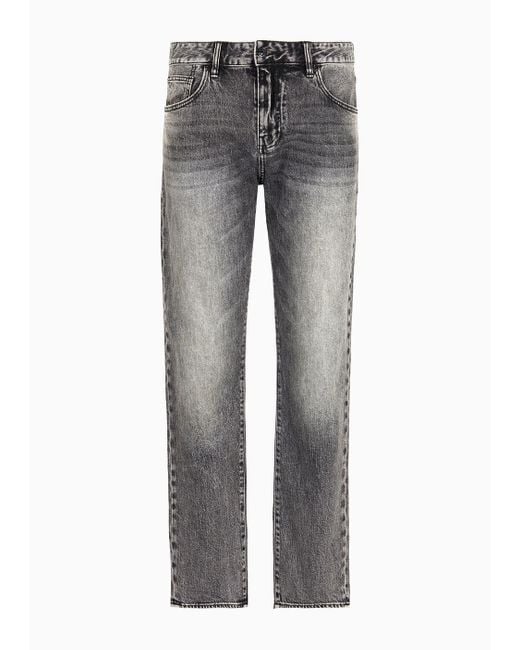 Armani Exchange Slim Jeans in Gray für Herren