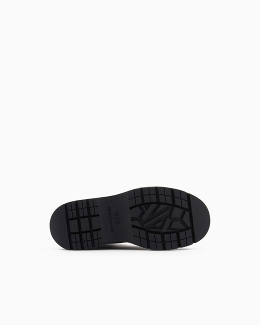 Anfibi di ARMANI EXCHANGE in Black da Uomo