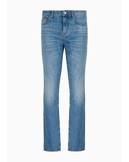 Jeans Skinny di Armani Exchange in Blue da Uomo