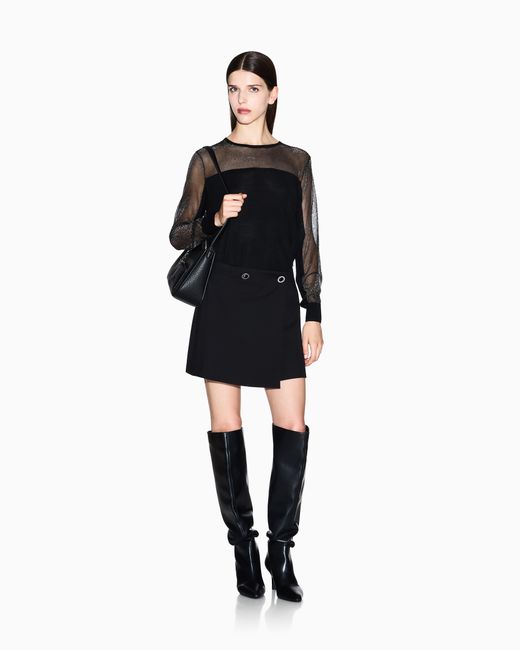 ARMANI EXCHANGE Black Pullover