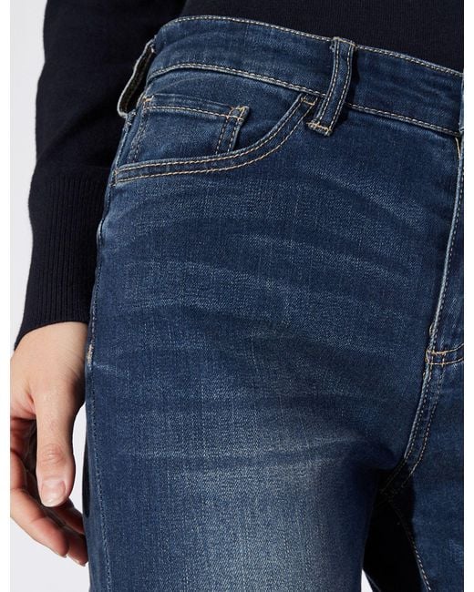 armani high waisted skinny jeans