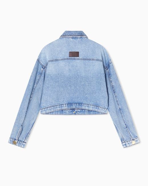 ARMANI EXCHANGE Blue Light Denim Jacket