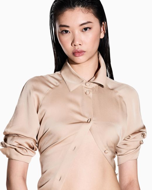 Camicia di ARMANI EXCHANGE in Natural