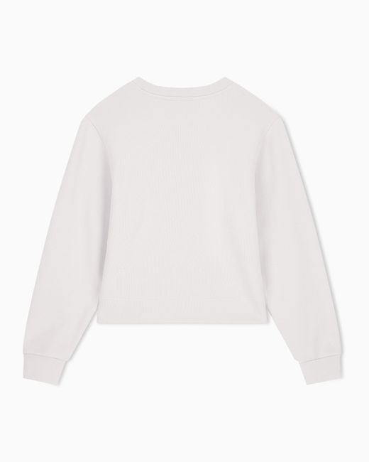 ARMANI EXCHANGE White Sweatshirt