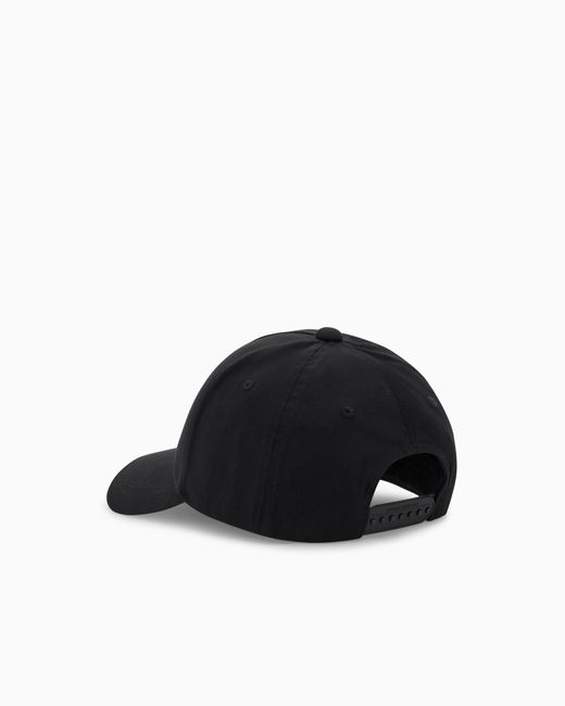 Cappello Con Visiera Icon Project di ARMANI EXCHANGE in Black da Uomo
