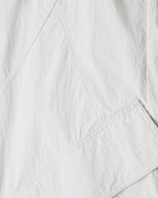 ARMANI EXCHANGE White Oversized Trousers