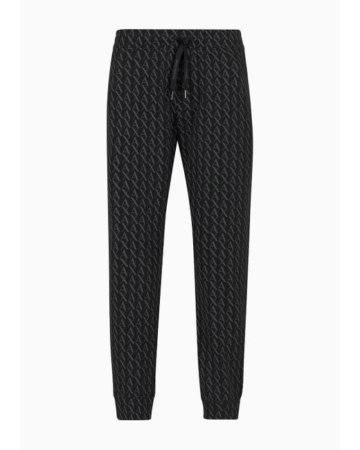 Armani Exchange Black Sweatpants for men