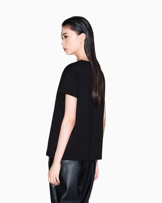 Camisetas Relajadas ARMANI EXCHANGE de color Black