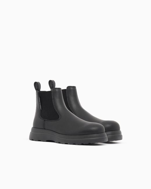 ARMANI EXCHANGE Black Boot for men