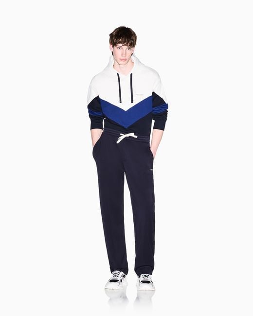 ARMANI EXCHANGE Blue Sweatshirt for men