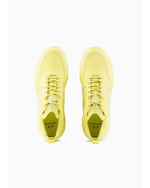 Zapatillas Armani Exchange de hombre de color Yellow