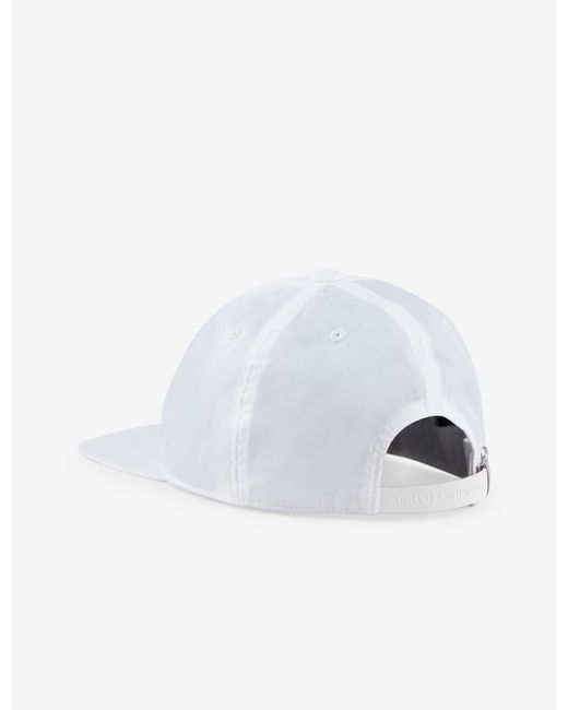 armani exchange cap white