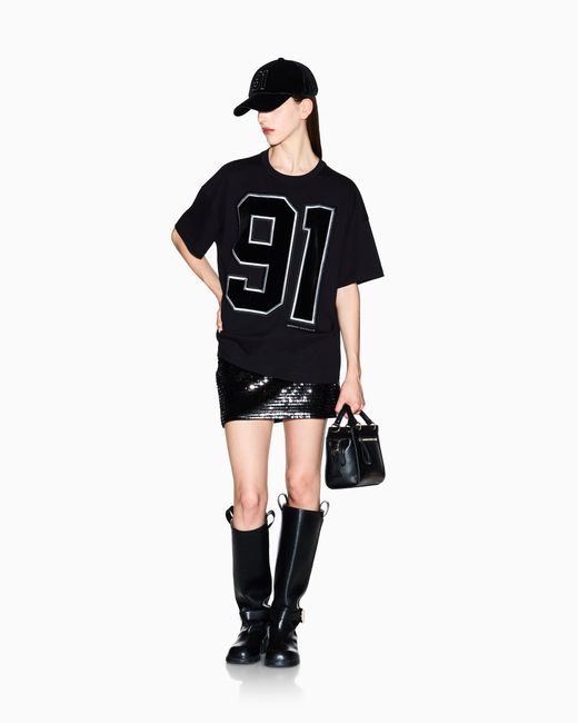Camisetas Relajadas ARMANI EXCHANGE de color Black