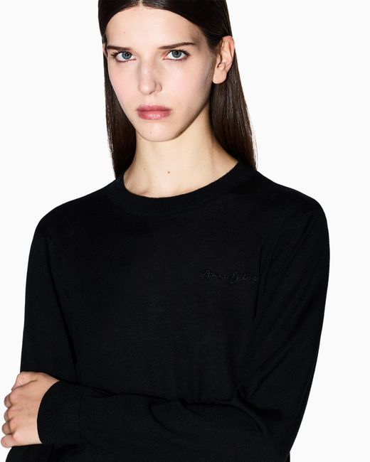 ARMANI EXCHANGE Black Jumpers