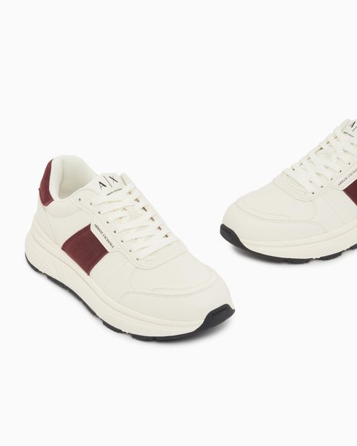 ARMANI EXCHANGE White Sneakers for men