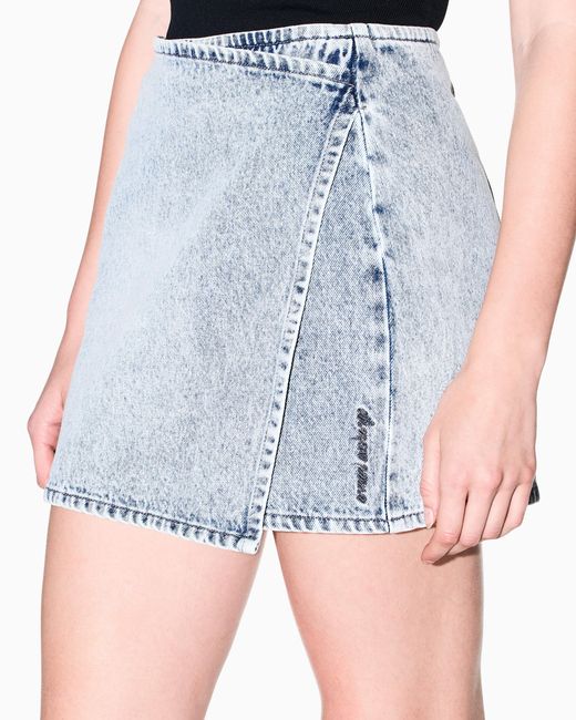 ARMANI EXCHANGE Gray Skirt Slim-Fit