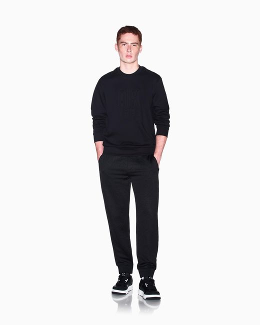 ARMANI EXCHANGE Blue Sweatshirt for men