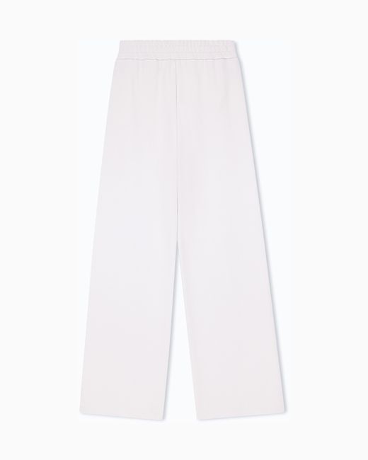 ARMANI EXCHANGE White Oversized Trousers
