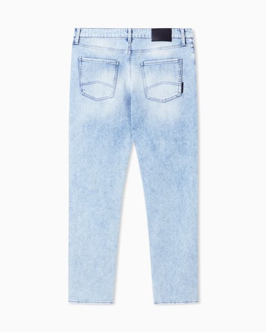 ARMANI EXCHANGE Blue Comfort Slim-Fit Jeans Essential for men