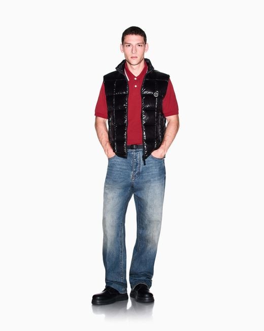 ARMANI EXCHANGE Red Regular Fit Polo Shirt for men