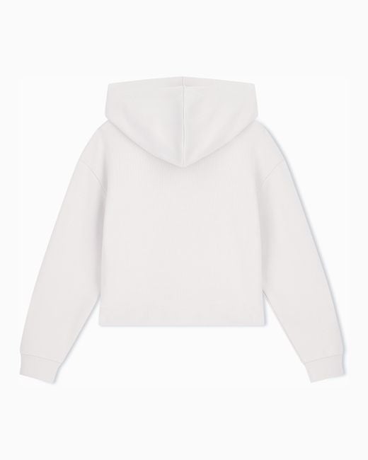ARMANI EXCHANGE White Sweatshirt With Regular Fit