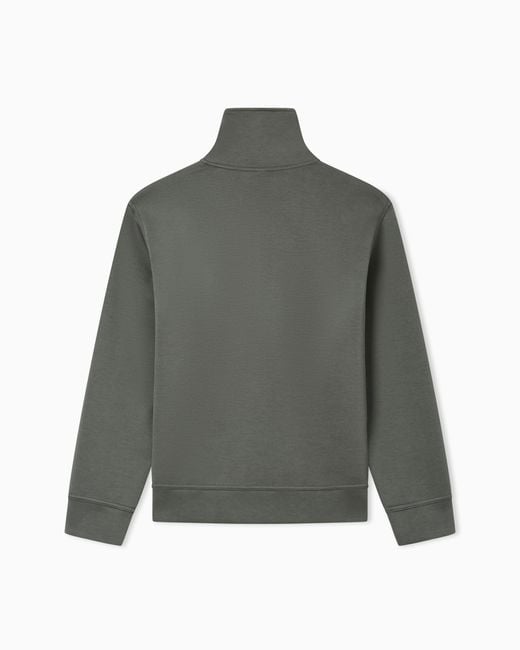 ARMANI EXCHANGE Gray Crewneck Sweatshirt for men