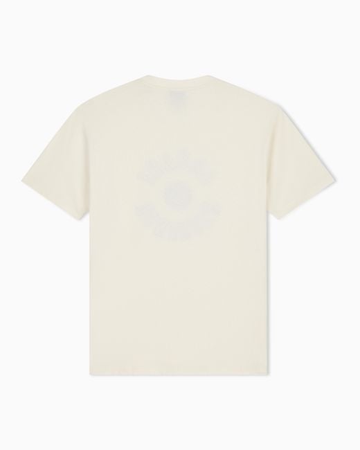 ARMANI EXCHANGE White Regular T-Shirt for men
