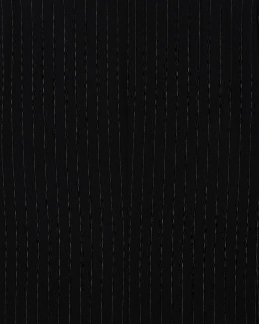 ARMANI EXCHANGE Black Pinstriped Fabric Jacket