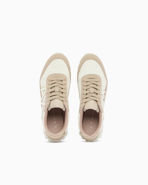 ARMANI EXCHANGE White Sneakers