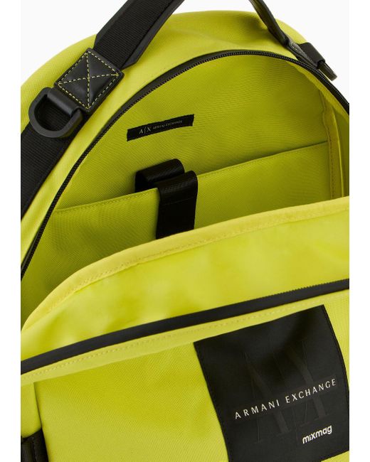 Mochilas Armani Exchange de hombre de color Yellow