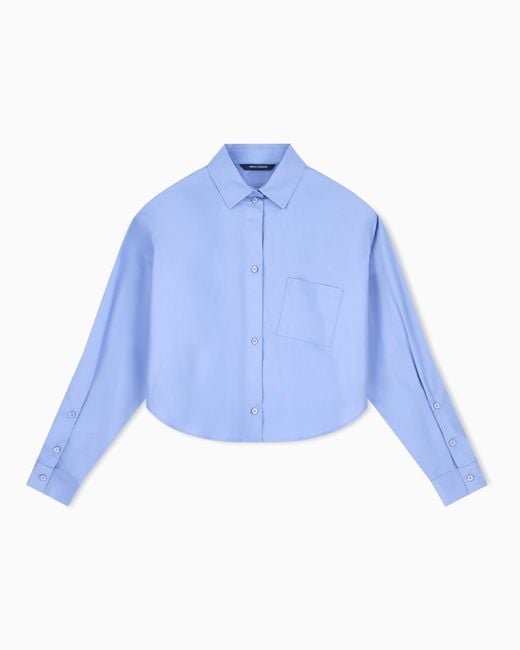ARMANI EXCHANGE Blue Regular Fit Shirt