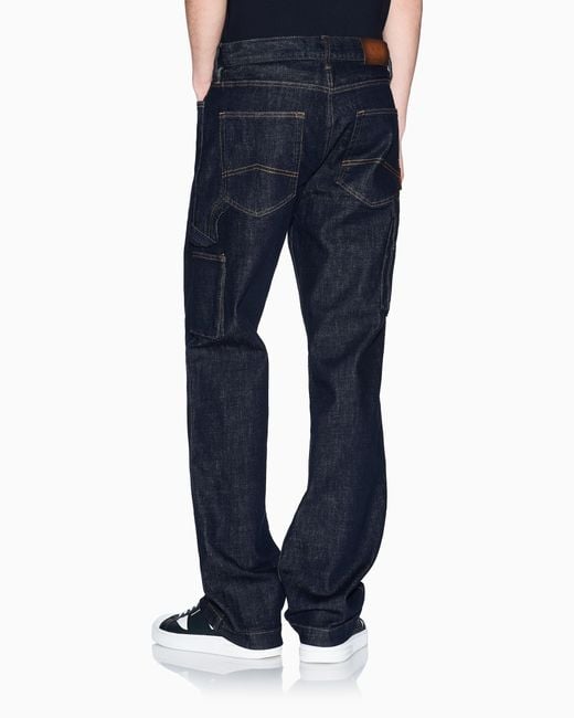 Jeans J87 Regular Fit di ARMANI EXCHANGE in Blue da Uomo