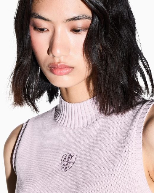 ARMANI EXCHANGE Pink Slim Fit Dress