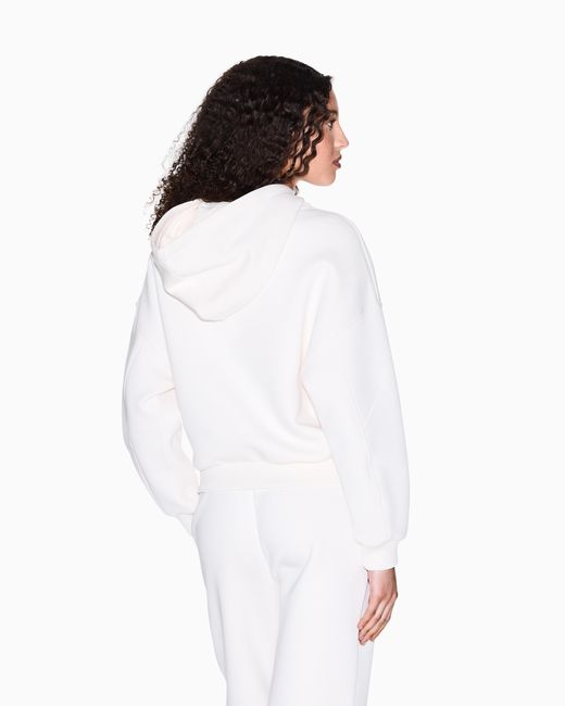 ARMANI EXCHANGE White Hoodie