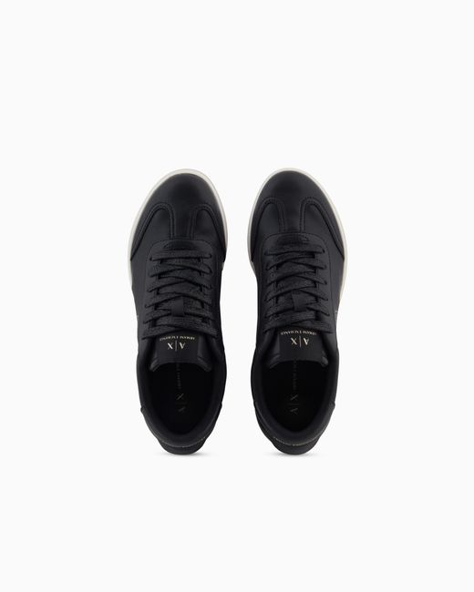 ARMANI EXCHANGE Black Sneakers
