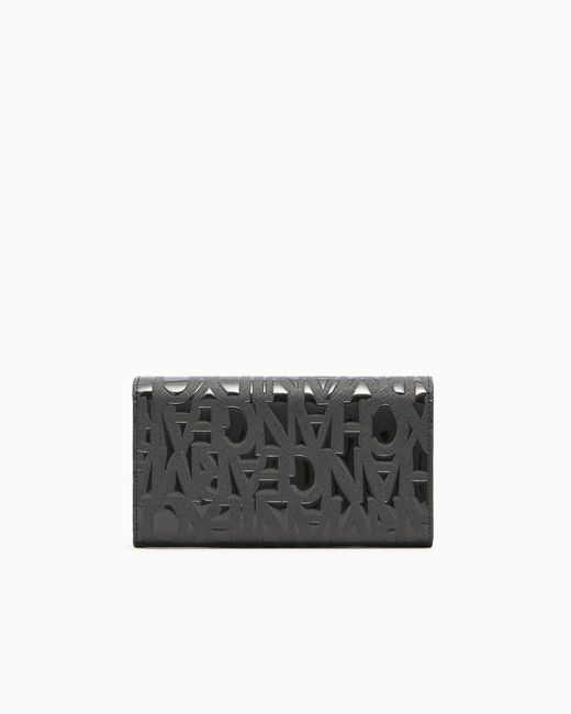 ARMANI EXCHANGE Gray Wallet On Chain