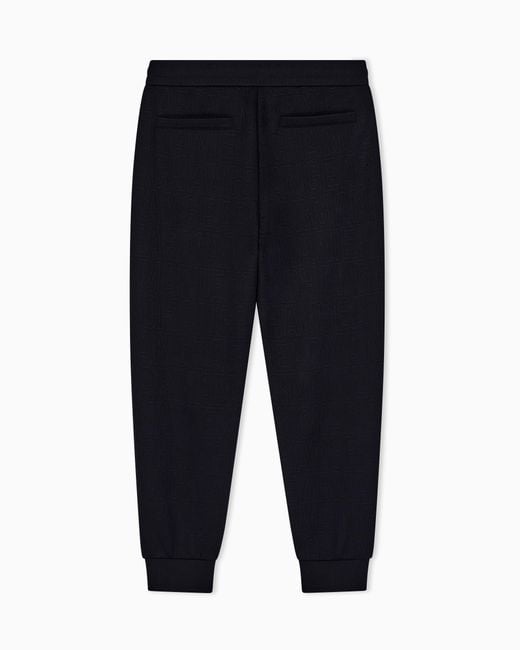 ARMANI EXCHANGE Blue Regular Fit Trousers for men