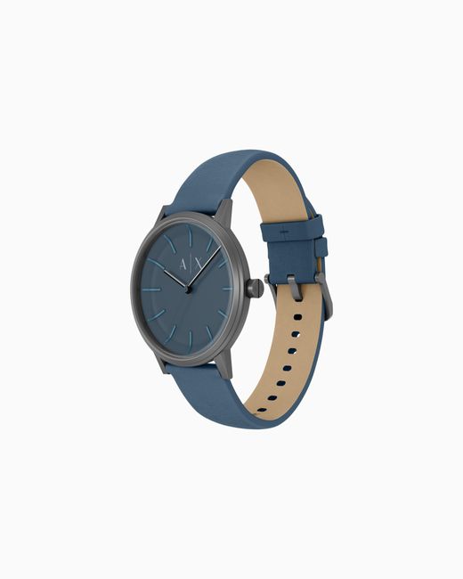 ARMANI EXCHANGE Blue Quartz Watch for men