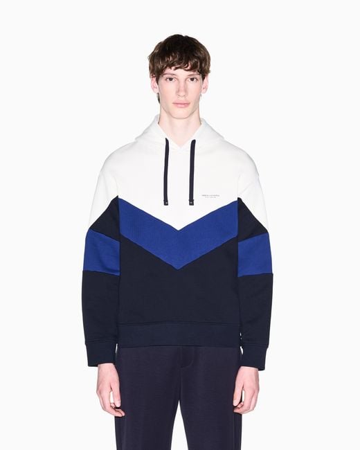 ARMANI EXCHANGE Blue Sweatshirt for men