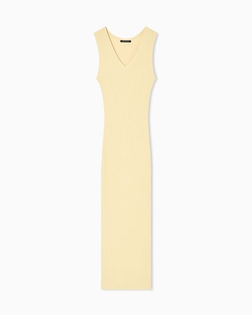 ARMANI EXCHANGE White Long Dress