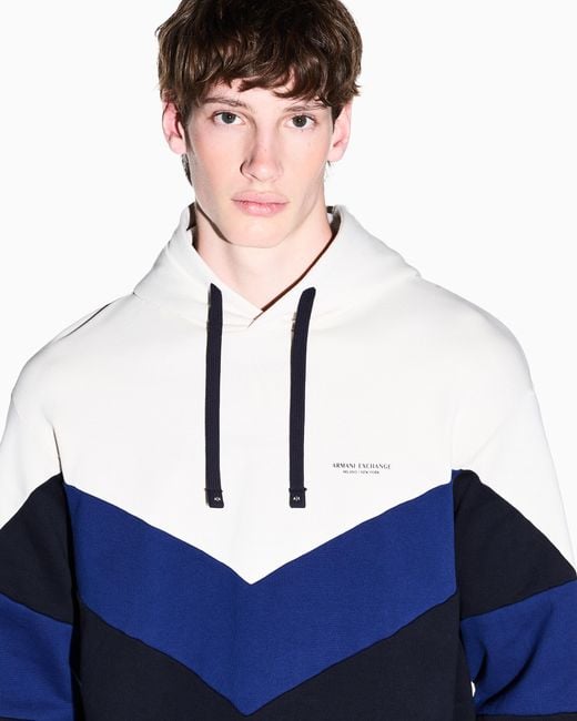 ARMANI EXCHANGE Blue Sweatshirt for men