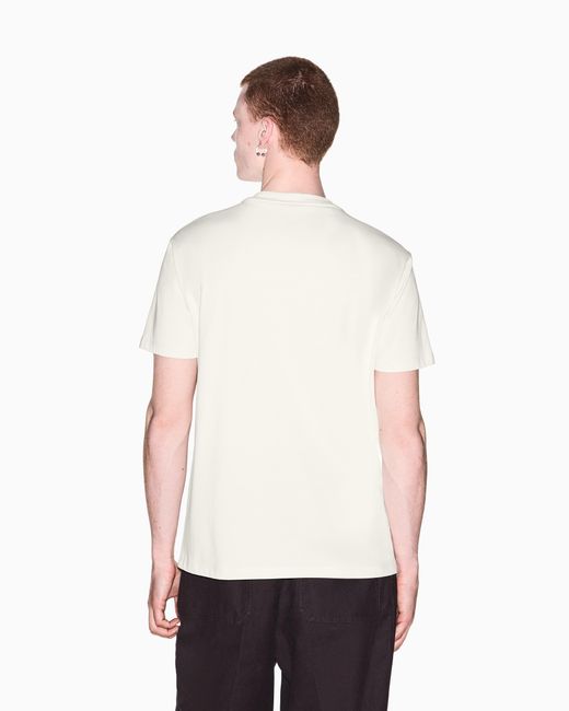 ARMANI EXCHANGE White Regular T-Shirt for men